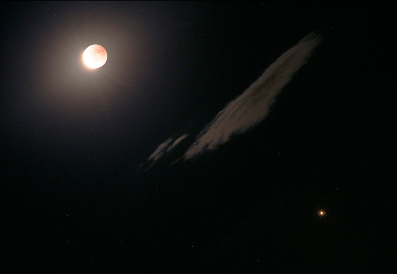 Totale Mondfinsternis 2018