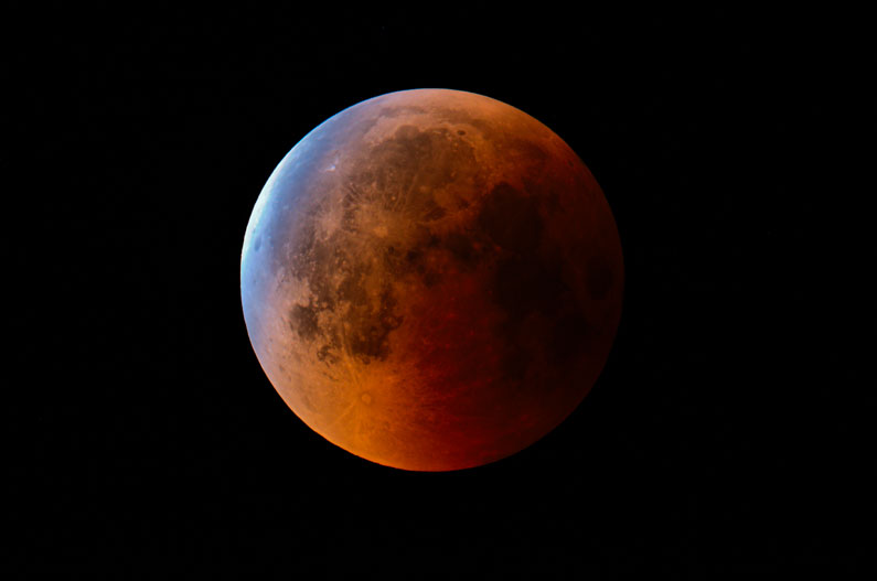 Totale Mondfinsternis 2018